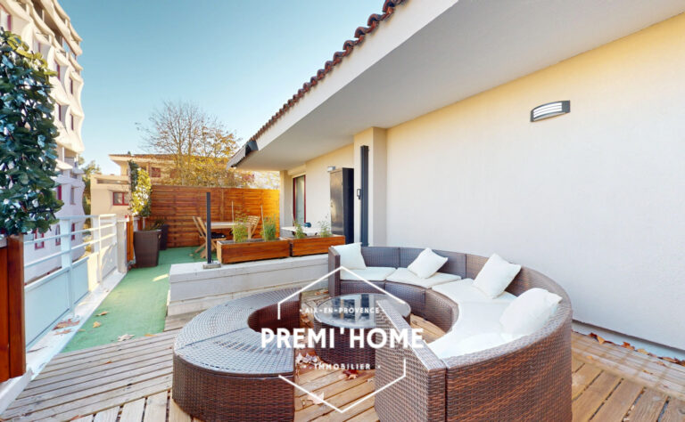 T2 AVEC TERRASSE DE 40m2 AIX SUD A VENDRE - Premi'home Agence immobilière Aix En Provence