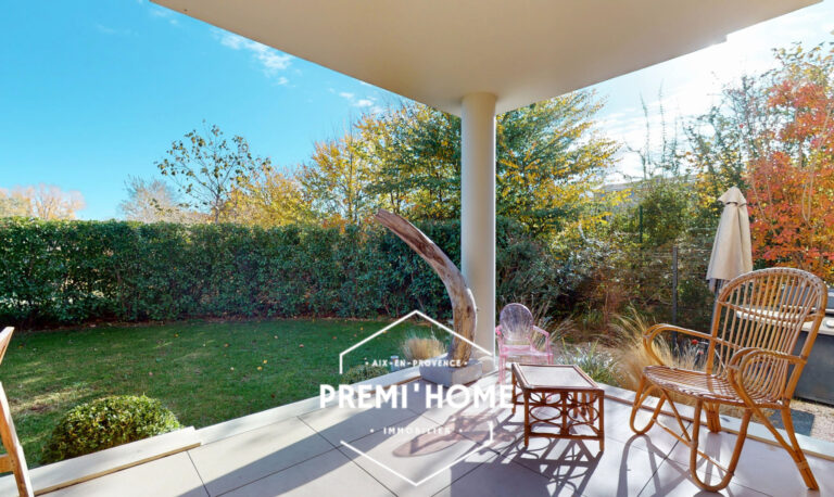 T3 AVEC JARDIN AIX EN PROVENCE SUD A VENDRE - Premi'home Agence immobilière Aix En Provence