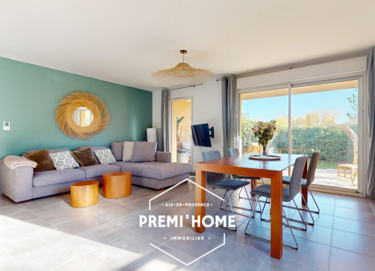 T3 AVEC JARDIN AIX EN PROVENCE SUD A VENDRE - Premi'home Agence immobilière Aix En Provence