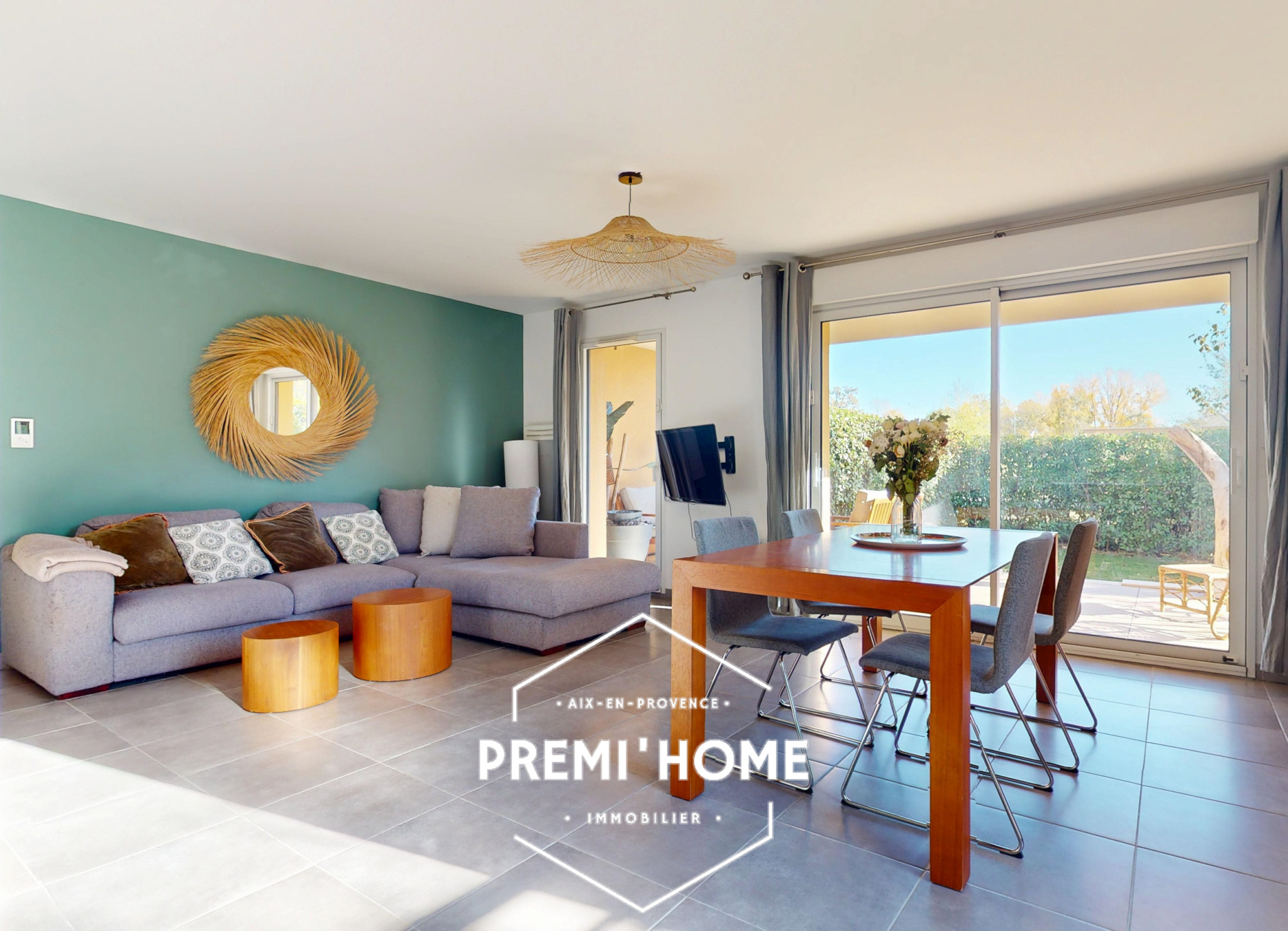 T3 AVEC JARDIN AIX EN PROVENCE SUD A VENDRE - Premi'home Agence immobilière Aix En Provence