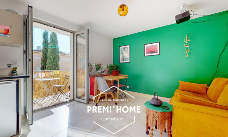 A VENDRE T2 QUARTIER AXIUM - Premi'home Agence immobilière Aix En Provence