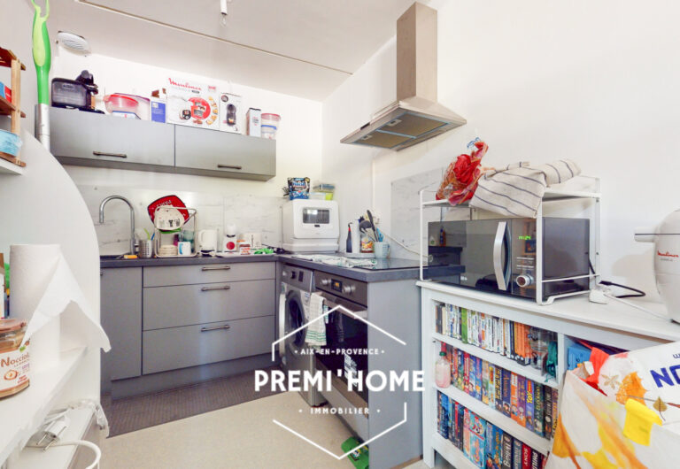 A VENDRE STUDIO RDC VASARELY AIX EN PROVENCE - Premi'home Agence immobilière Aix En Provence