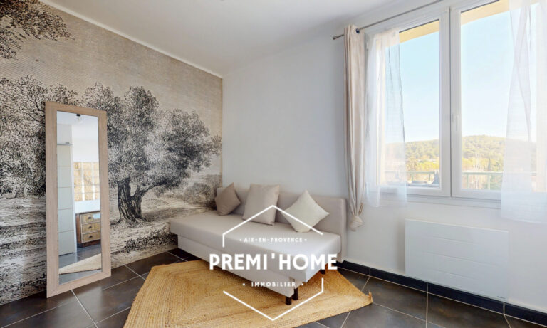T3 RENOVE DERNIER ETAGE PONT DE L&rsquo;ARC AIX EN PROVENCE - Premi'home Agence immobilière Aix En Provence