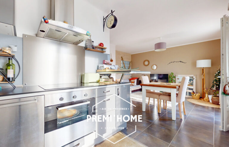 T3 RENOVE DERNIER ETAGE PONT DE L&rsquo;ARC AIX EN PROVENCE - Premi'home Agence immobilière Aix En Provence