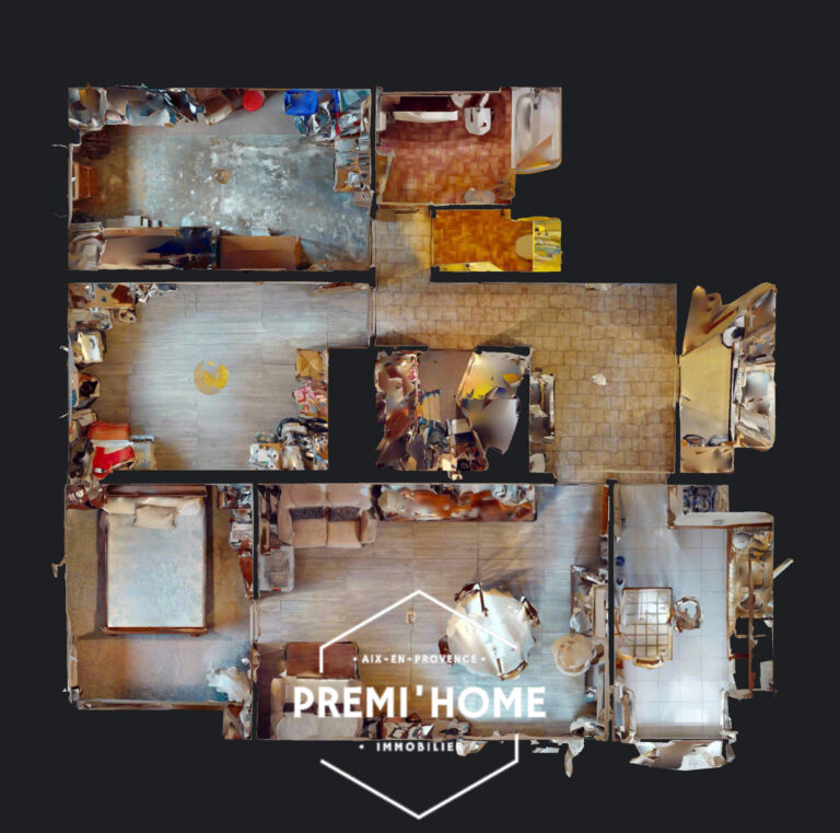 T3/4 AIX OUEST A RENOVER A VENDRE - Premi'home Agence immobilière Aix En Provence