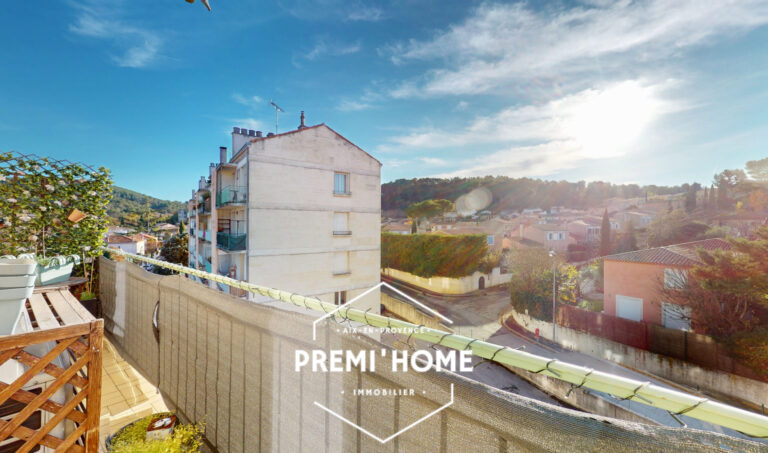 T3 RENOVE DERNIER ETAGE PONT DE L&rsquo;ARC AIX EN PROVENCE - Premi'home Agence immobilière Aix En Provence
