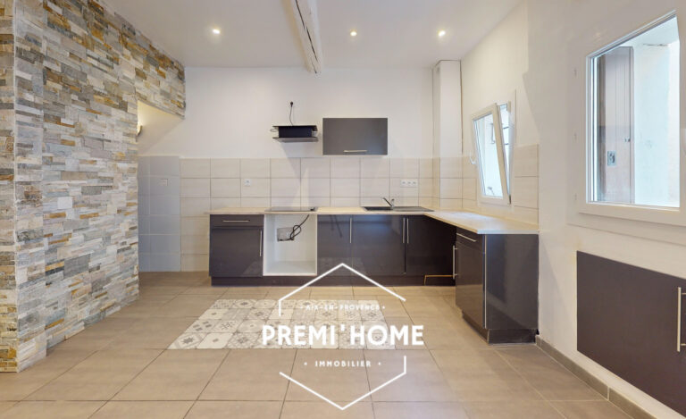 MAISON DE VILLAGE 3 PIÈCES 53 M2 EN R+1 MOURIÈS - Premi'home Agence immobilière Aix En Provence
