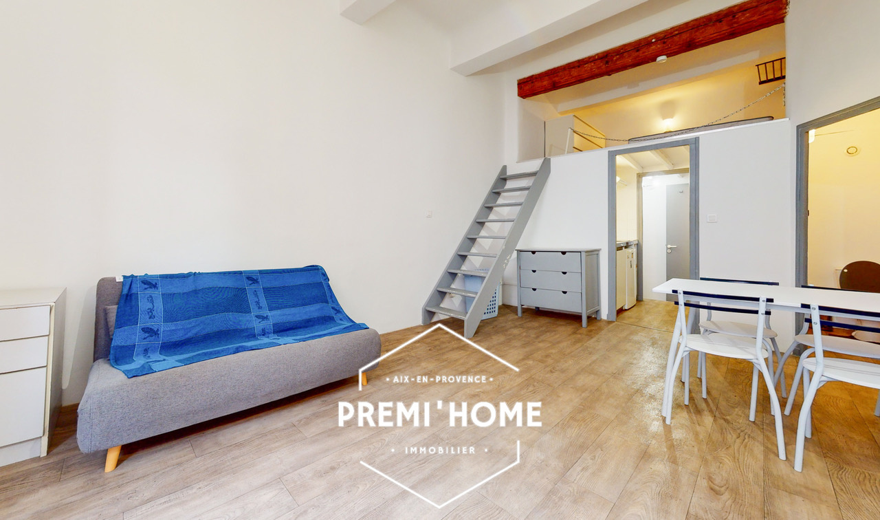 AIX-EN-PROVENCE   CENTRE HISTORIQUE   T1/T2 AVEC MEZZANINE - Premi'home Agence immobilière Aix En Provence