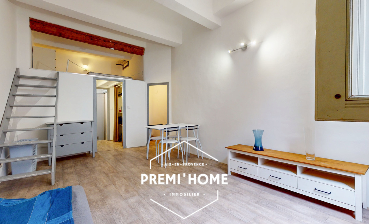 AIX-EN-PROVENCE   CENTRE HISTORIQUE   T1/T2 AVEC MEZZANINE - Premi'home Agence immobilière Aix En Provence