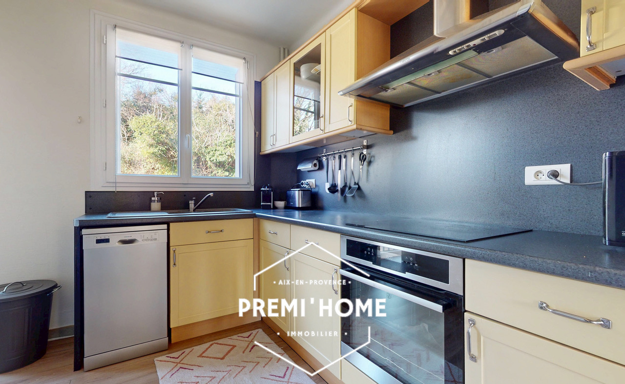 Appartement T3 rénové   Calme absolu, balcon plein sud, proc - Premi'home Agence immobilière Aix En Provence