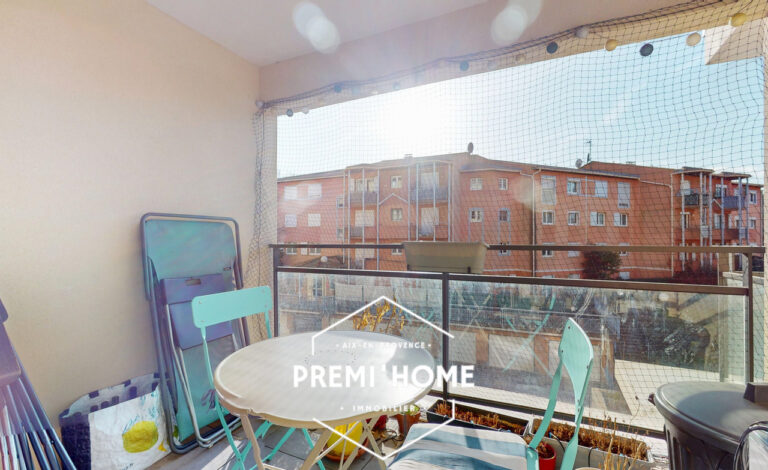 Appartement T2 récent avec loggia   Quartier Pont de l&rsquo;Arc - Premi'home Agence immobilière Aix En Provence