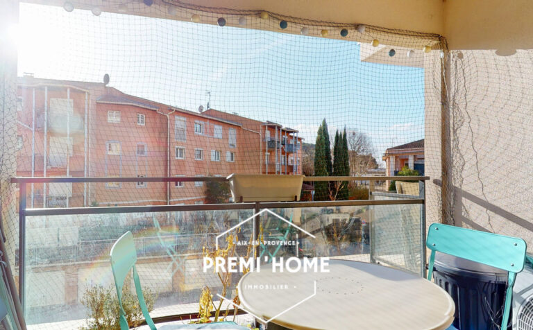 Appartement T2 récent avec loggia   Quartier Pont de l&rsquo;Arc - Premi'home Agence immobilière Aix En Provence
