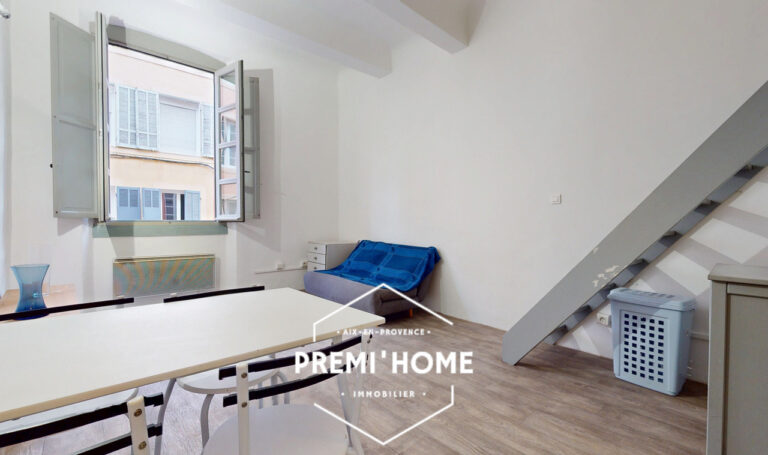 AIX-EN-PROVENCE   CENTRE HISTORIQUE   T1/T2 AVEC MEZZANINE - Premi'home Agence immobilière Aix En Provence