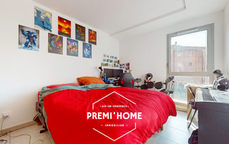 Appartement T2 récent avec loggia   Quartier Pont de l&rsquo;Arc - Premi'home Agence immobilière Aix En Provence