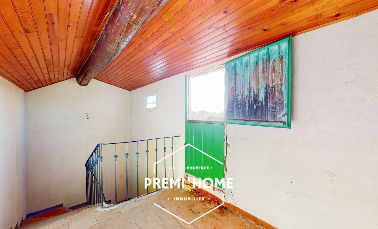 6 PIÈCES 105 M2 MAISON  DE VILLAGE À RÉNOVER AUREILLE - Premi'home Agence immobilière Aix En Provence