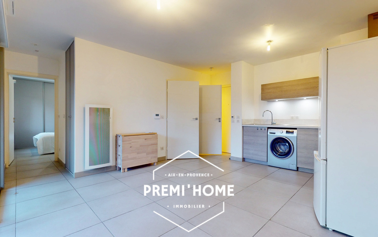 A vendre T2 49 m2 rez de jardin avec terrasse jardin et box - Premi'home Agence immobilière Aix En Provence