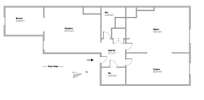 Appartement 47 m2 – Quartier du panier – Marseille 13002 - Premi'home Agence immobilière Aix En Provence