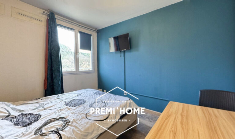 STUDIO MEUBLÉ LIBRE   IDÉAL INVESTISSEUR / AIRBNB   LE THOLO - Premi'home Agence immobilière Aix En Provence