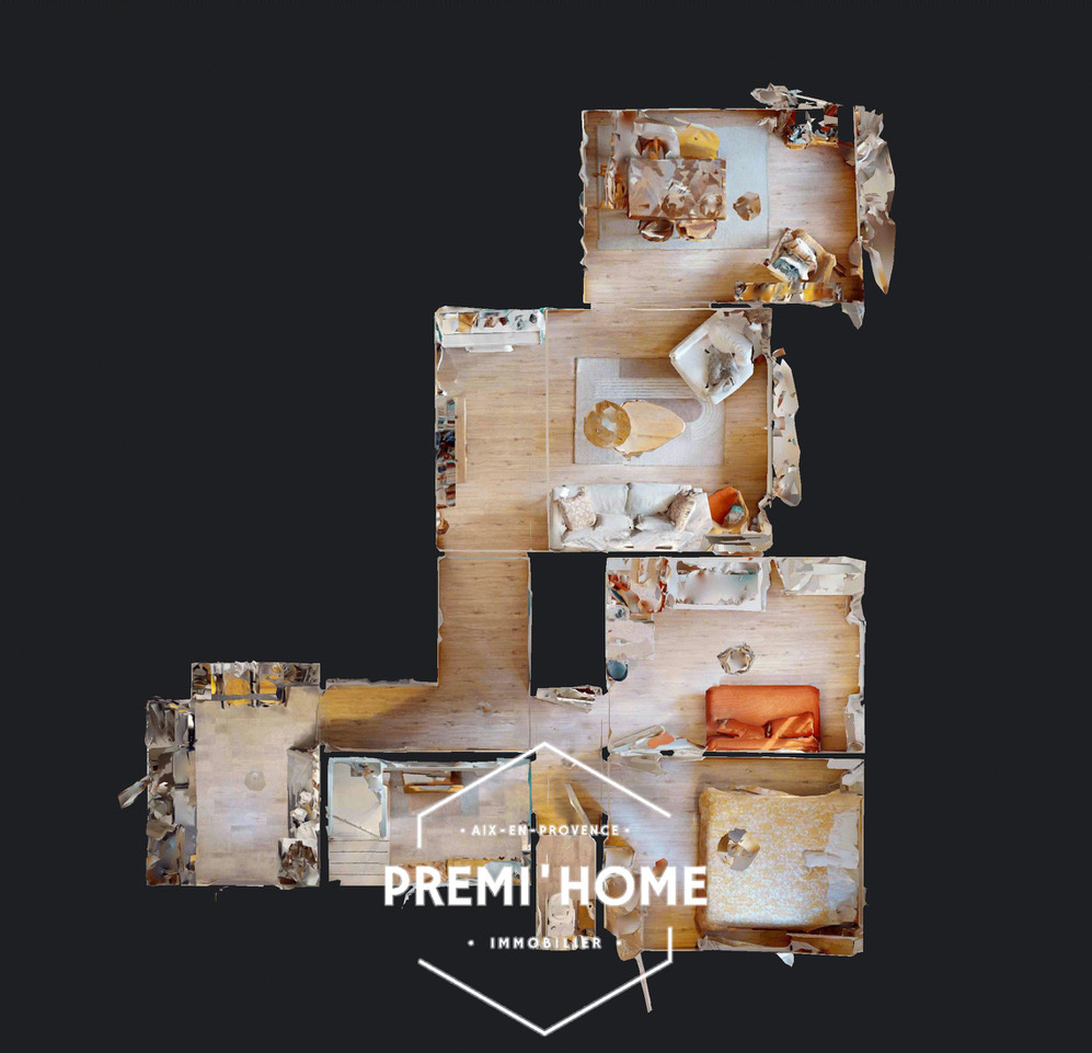 AIX-EN-PROVENCE   LE PIGONNET   T3/4 LUMINEUX AVEC TERRASSE, - Premi'home Agence immobilière Aix En Provence