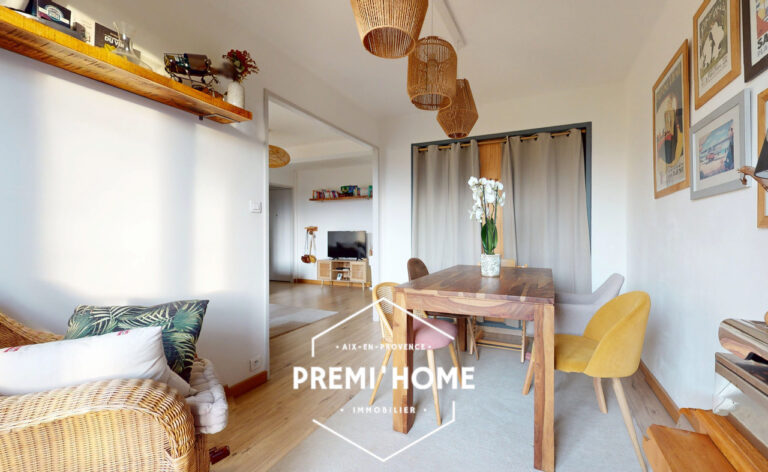 AIX-EN-PROVENCE   LE PIGONNET   T3/4 LUMINEUX AVEC TERRASSE, - Premi'home Agence immobilière Aix En Provence