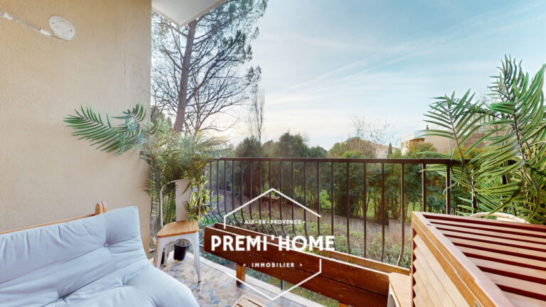 AIX-EN-PROVENCE   LE PIGONNET   T3/4 LUMINEUX AVEC TERRASSE, - Premi'home Agence immobilière Aix En Provence