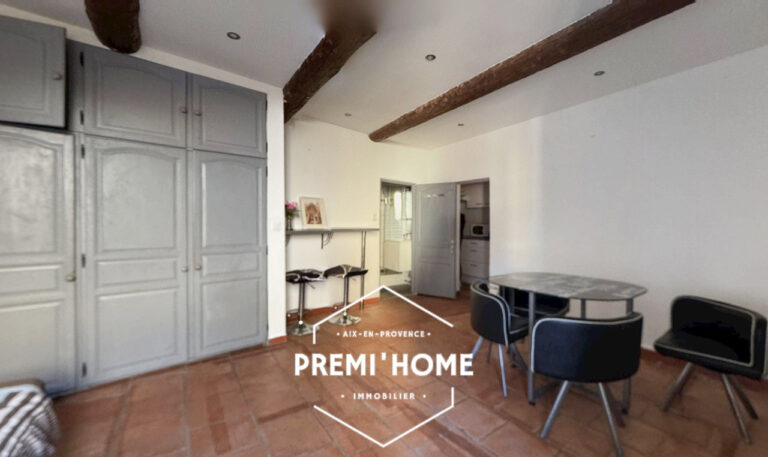 STUDIO CENTRE VILLE AIX EN PROVENCE - Premi'home Agence immobilière Aix En Provence