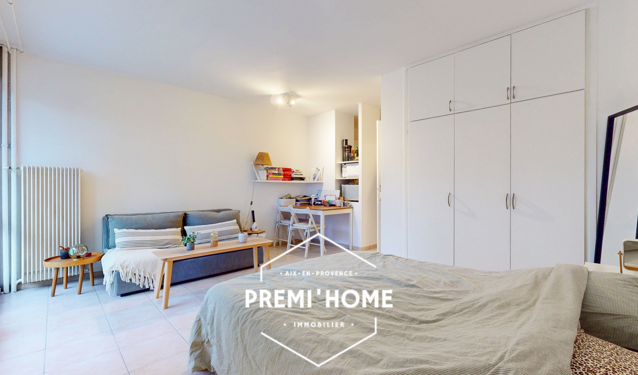 AIX-EN-PROVENCE   STUDIO AVEC TERRASSE   VENDU LOUÉ - Premi'home Agence immobilière Aix En Provence