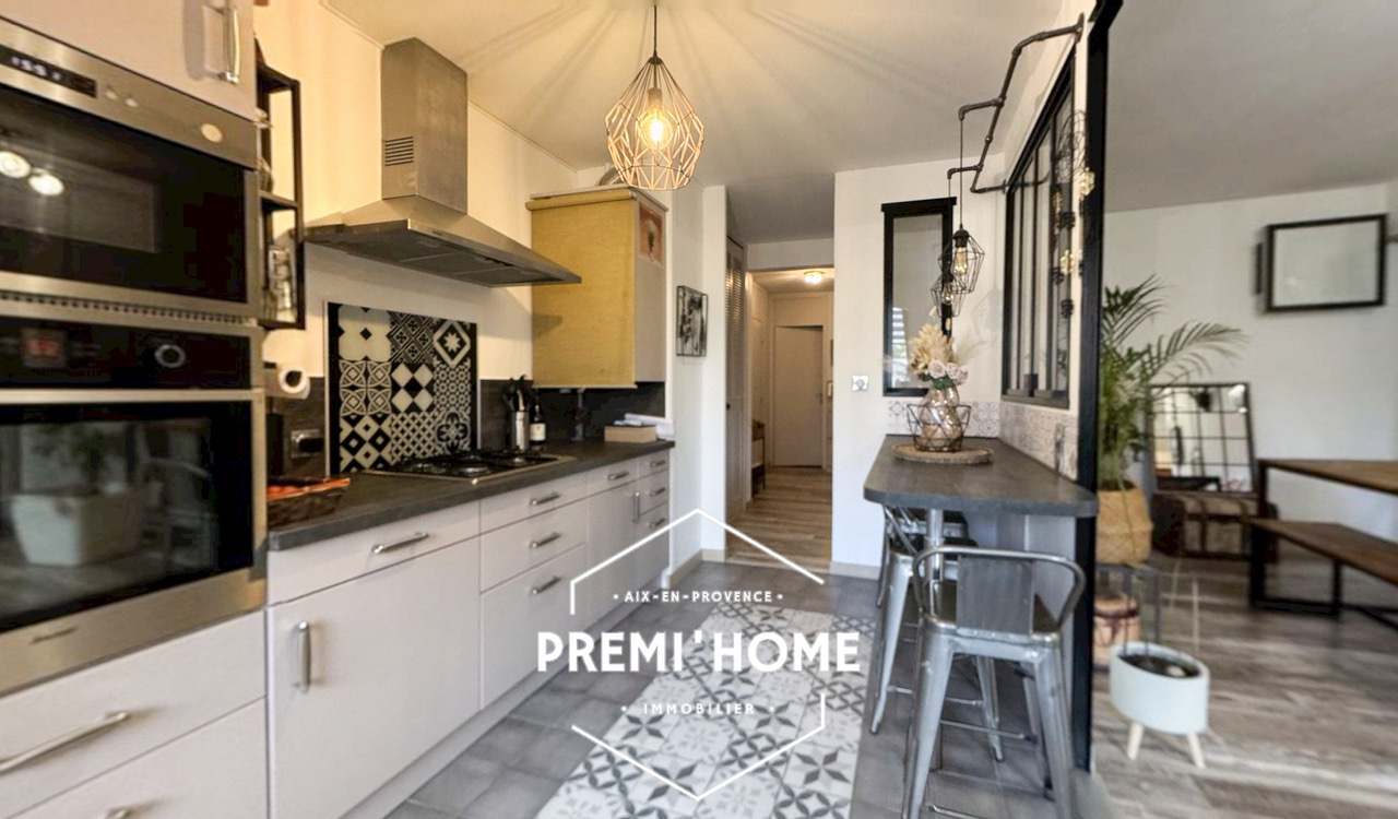 T4 refait avec balcon/loggia, parking, ascenseur   Aix-en-Pr - Premi'home Agence immobilière Aix En Provence