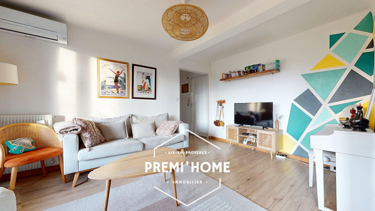 AIX-EN-PROVENCE   LE PIGONNET   T3/4 LUMINEUX AVEC TERRASSE, - Premi'home Agence immobilière Aix En Provence