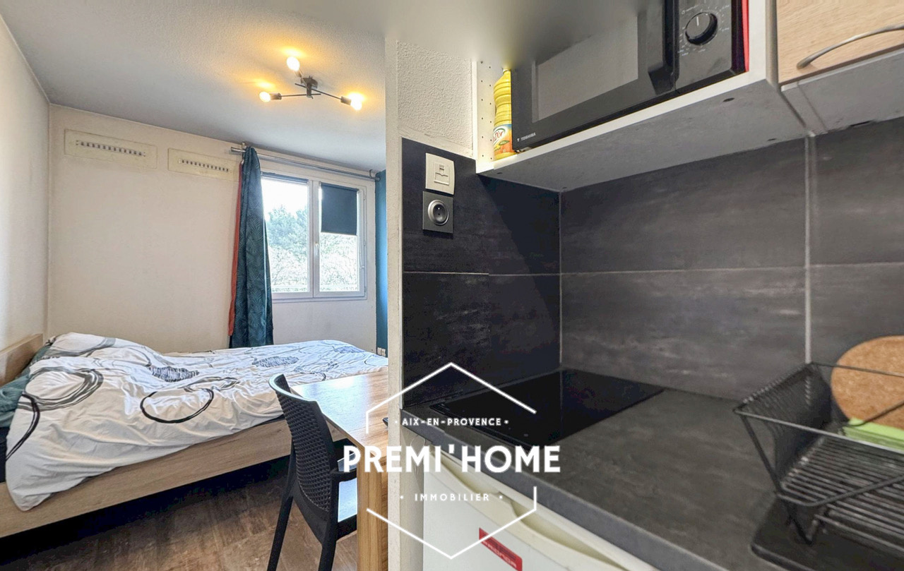STUDIO MEUBLÉ LIBRE   IDÉAL INVESTISSEUR / AIRBNB   LE THOLO - Premi'home Agence immobilière Aix En Provence