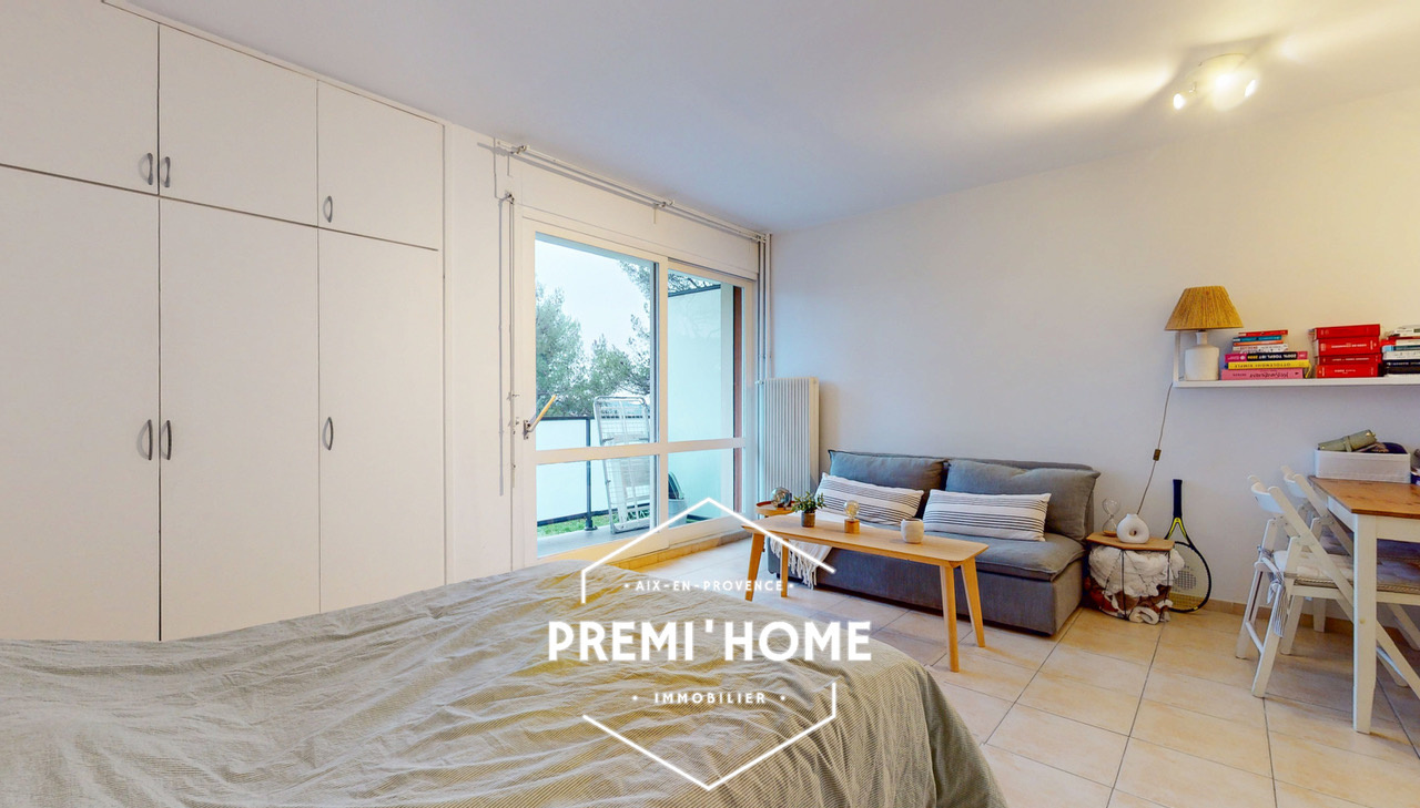 AIX-EN-PROVENCE   STUDIO AVEC TERRASSE   VENDU LOUÉ - Premi'home Agence immobilière Aix En Provence