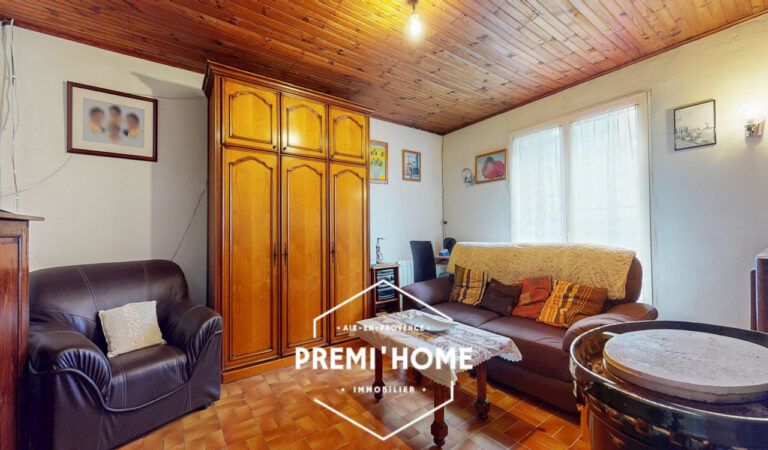 A VENDRE MAISON T4 + T2 AVEC TERRASSE & GARAGE A AUREILLE - Premi'home Agence immobilière Aix En Provence