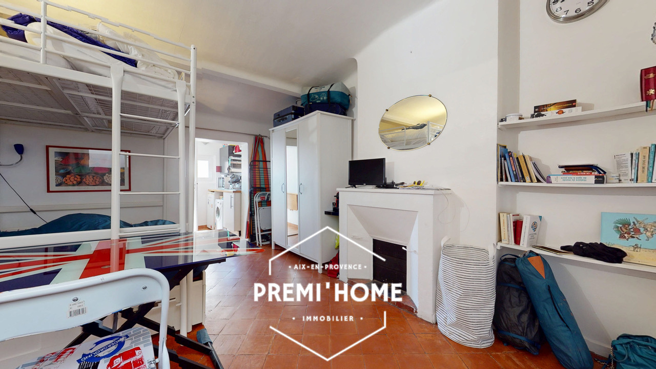 AIX-EN-PROVENCE   CENTRE HISTORIQUE   T1 MEUBLÉ   19,33 m2 - Premi'home Agence immobilière Aix En Provence
