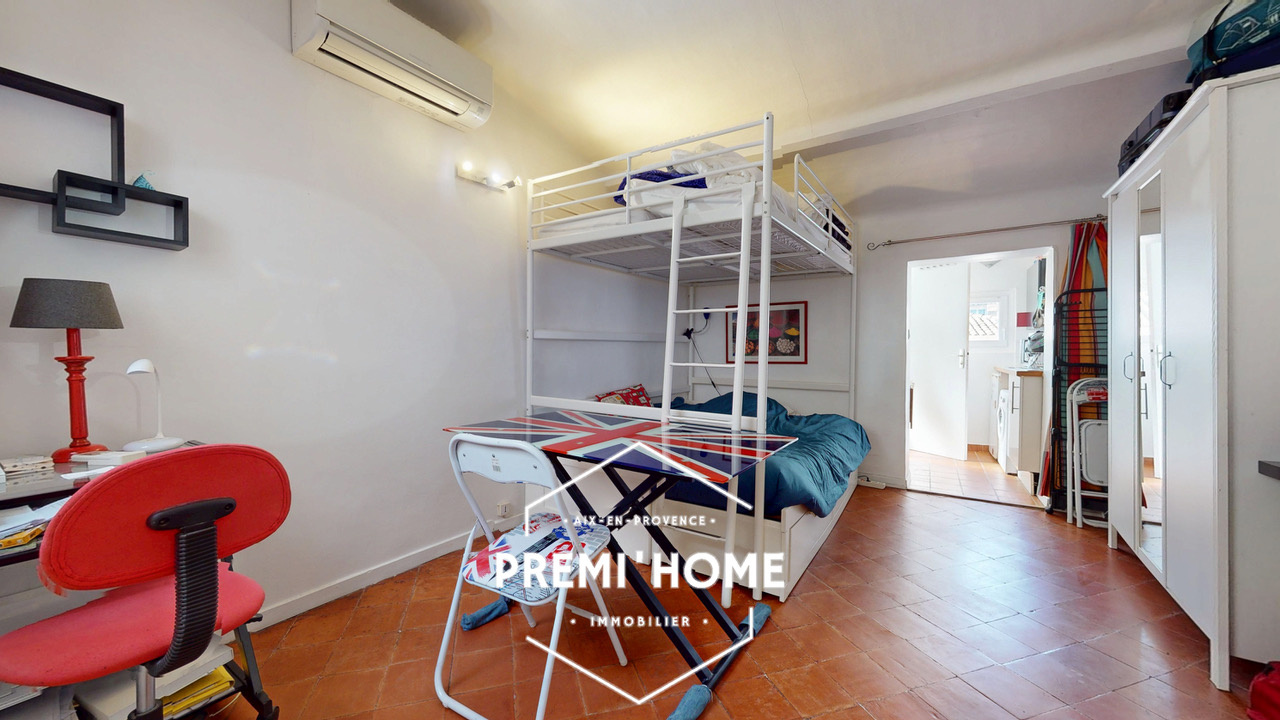 AIX-EN-PROVENCE   CENTRE HISTORIQUE   T1 MEUBLÉ   19,33 m2 - Premi'home Agence immobilière Aix En Provence
