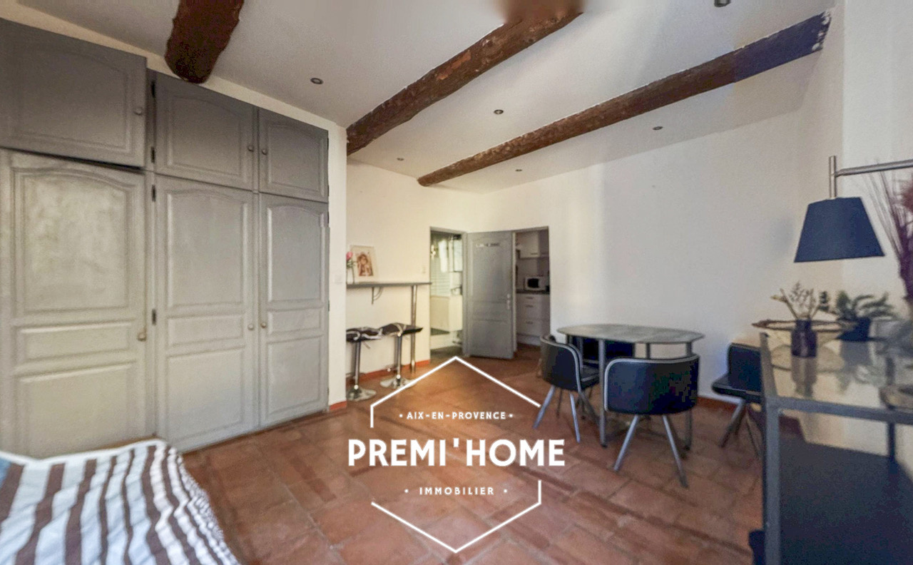 STUDIO CENTRE VILLE AIX EN PROVENCE - Premi'home Agence immobilière Aix En Provence