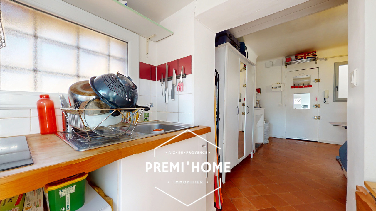AIX-EN-PROVENCE   CENTRE HISTORIQUE   T1 MEUBLÉ   19,33 m2 - Premi'home Agence immobilière Aix En Provence