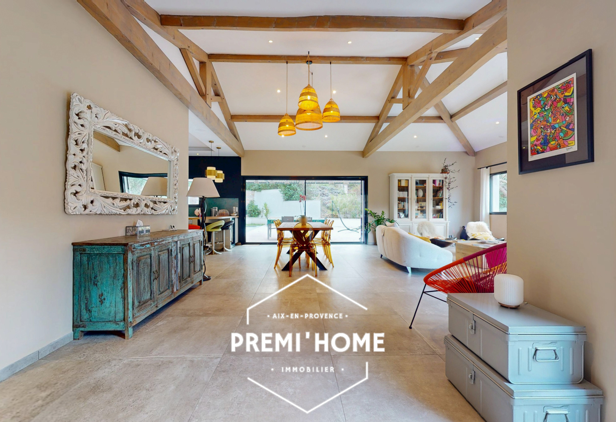 MAISON RECENTE AVEC PISCINE SAINT MARC JAUMEGARDE - Premi'home Agence immobilière Aix En Provence