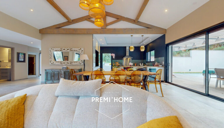 MAISON RECENTE AVEC PISCINE SAINT MARC JAUMEGARDE - Premi'home Agence immobilière Aix En Provence