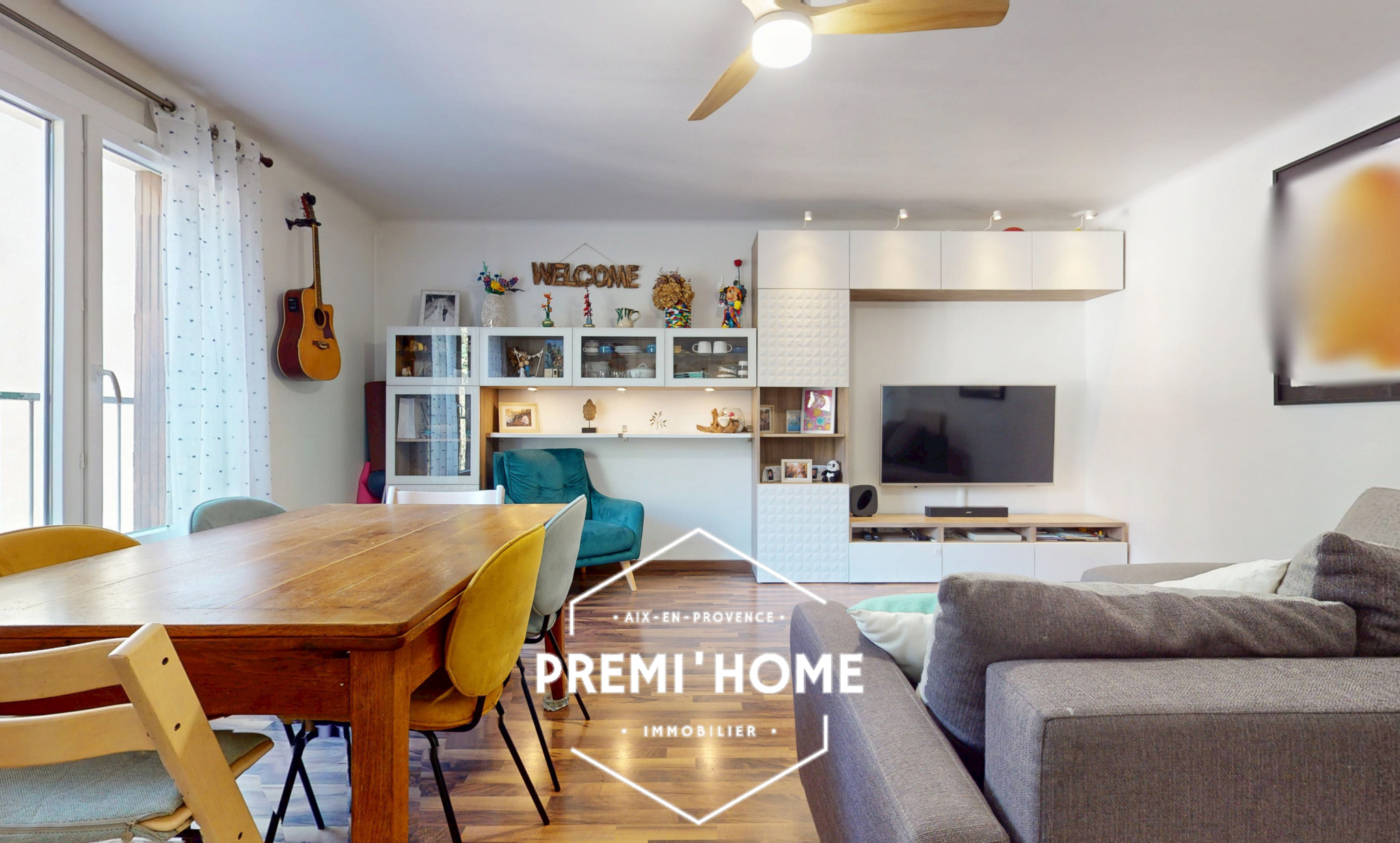 T4 AIX SUD AVEC GARAGE - Premi'home Agence immobilière Aix En Provence