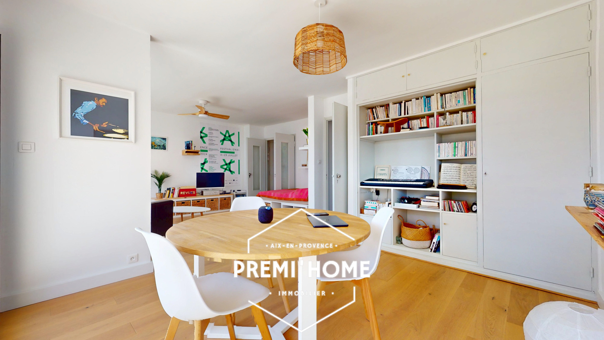 A VENDRE T2/3 RENOVE TOUR D&rsquo;AYGUOSI AIX EN PROVENCE - Premi'home Agence immobilière Aix En Provence