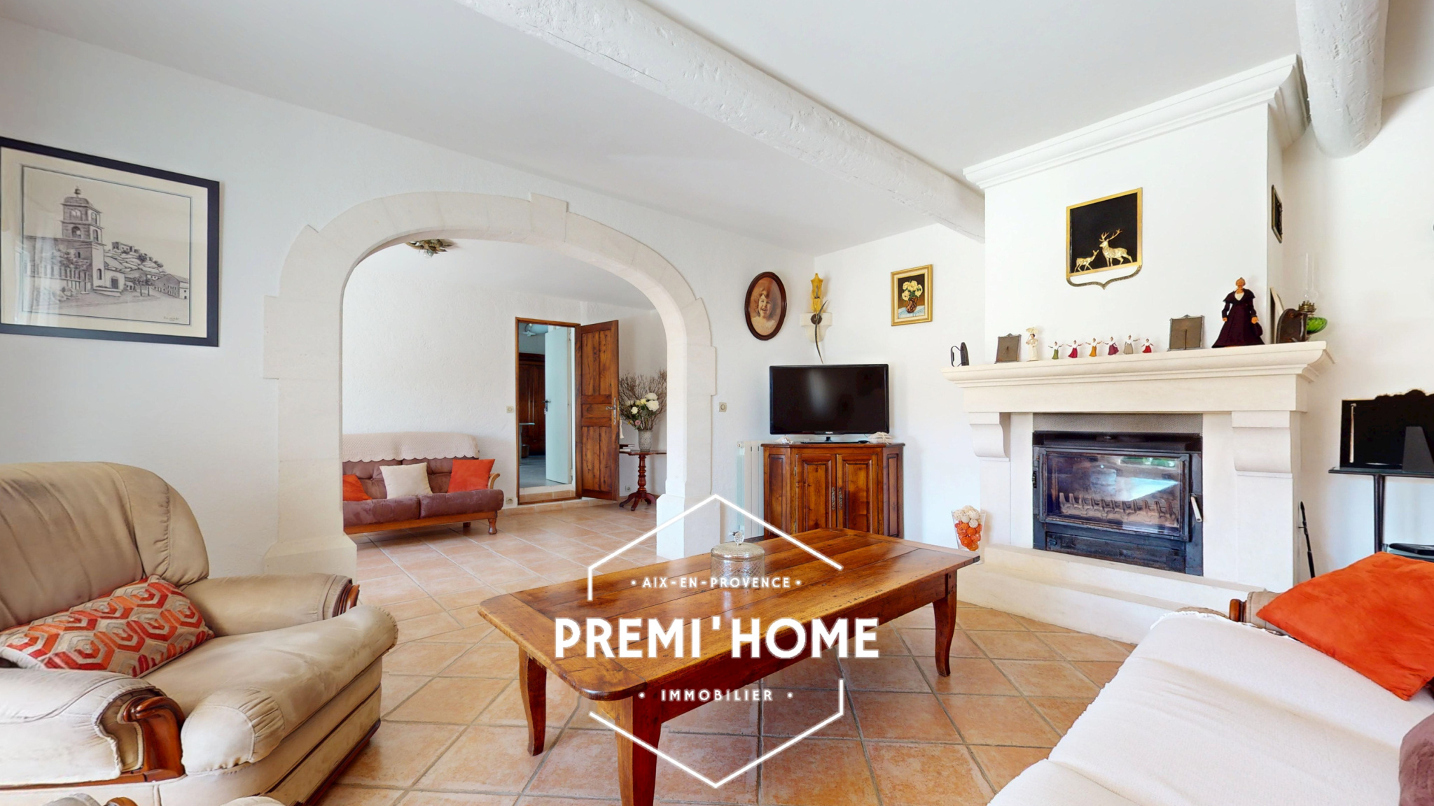 MAISON T5 + APPARTEMENT T2 AVEC PISCINE AUREILLE ALPILLES - Premi'home Agence immobilière Aix En Provence