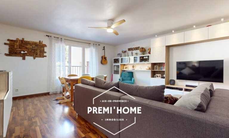 T4 AIX SUD AVEC GARAGE - Premi'home Agence immobilière Aix En Provence