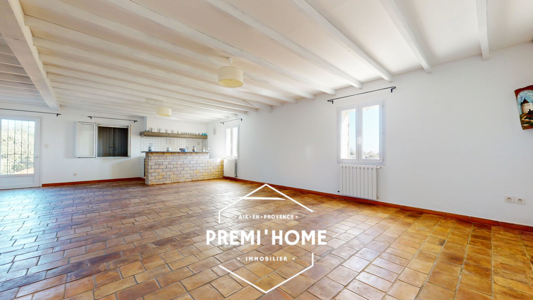 MAISON T5 + APPARTEMENT T2 AVEC PISCINE AUREILLE ALPILLES - Premi'home Agence immobilière Aix En Provence