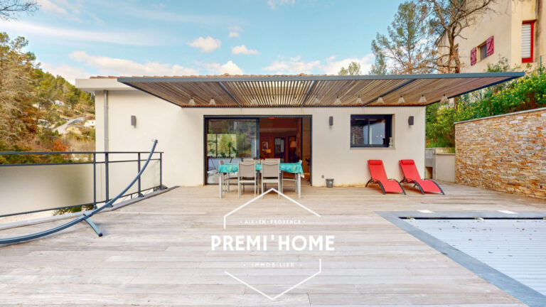 MAISON RECENTE AVEC PISCINE SAINT MARC JAUMEGARDE - Premi'home Agence immobilière Aix En Provence