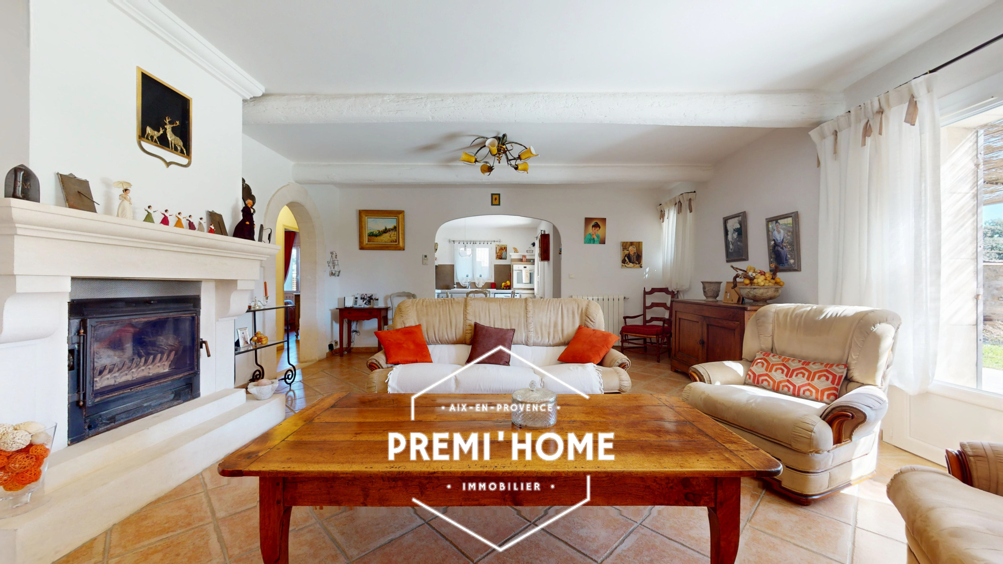 MAISON T5 + APPARTEMENT T2 AVEC PISCINE AUREILLE ALPILLES - Premi'home Agence immobilière Aix En Provence