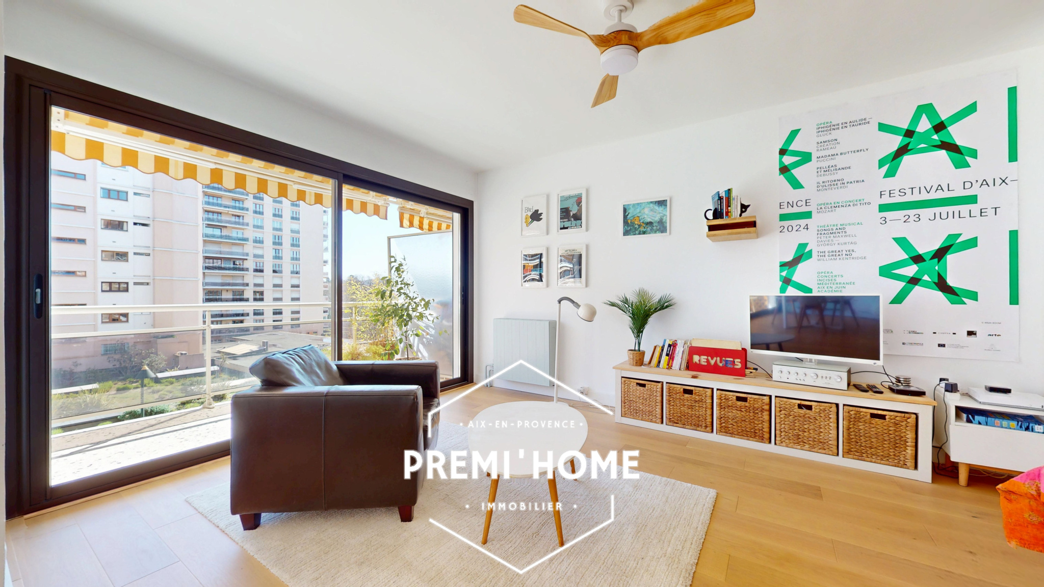 A VENDRE T2/3 RENOVE TOUR D&rsquo;AYGUOSI AIX EN PROVENCE - Premi'home Agence immobilière Aix En Provence