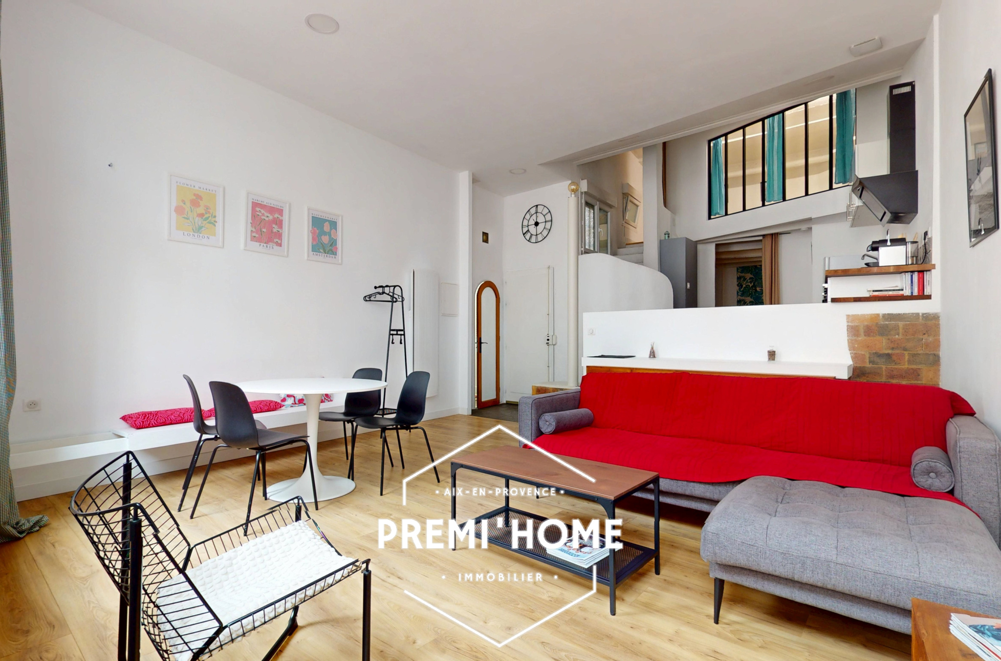 T3 RUE D&rsquo;ITALIE A VENDRE AIX EN PROVENCE - Premi'home Agence immobilière Aix En Provence
