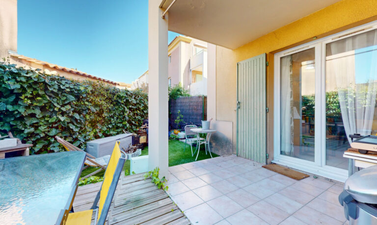 T2 AVEC JARDIN LUYNES A VENDRE - Premi'home Agence immobilière Aix En Provence