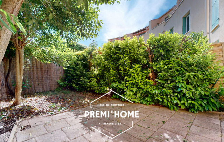 A VENDRE T3 EN DUPLEX AVEC JARDIN AIX OUEST - Premi'home Agence immobilière Aix En Provence