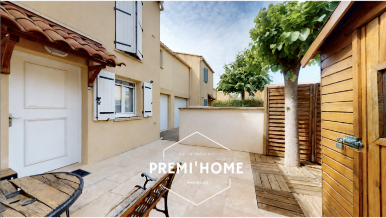 MAISON T4 AVEC GARAGE ET JARDIN A MOURIES - Premi'home Agence immobilière Aix En Provence